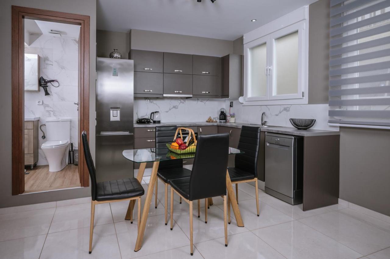 Unique1 - Two Bedroom Private Lux City Apartment Iraklio Eksteriør bilde